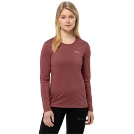 Jack Wolfskin Sky Thermal Langarm-t-shirt - Apple Butter - XS