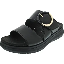 remonte Pantolette Wechselfußbett für Damen, Schwarz Größe 38