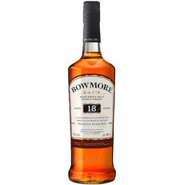 Bowmore 18 Years Old Islay Single Malt Scotch 43% vol 0,7 l Geschenkbox