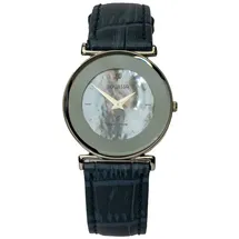 JOWISSA Elegance MoP Blau Leder 36 mm J3.002.M