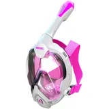 Seacsub Fun +10 Junior-schnorchelmaske - White / Pink - XS-S