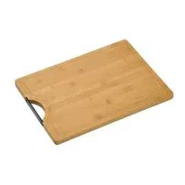 KESPER Schneidebrett Bambus 1 28 x 38 x 1,6 cm Braun/Schwarz