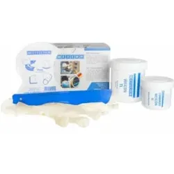 WEICON TI, titaniumgefülltes Epoxidharz-System für Reparatur und Formgebung, 200 g, grau