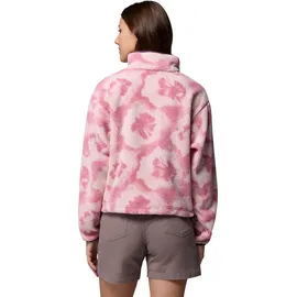 Columbia Helvetia II Cropped Half Snap Sweatshirt Rot S