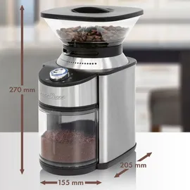 Proficook PC-EKM 1205 Kaffeemühle silber/schwarz