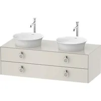 Duravit White Tulip Waschtischunterschrank, 2 Auszüge, WT4993B3939,