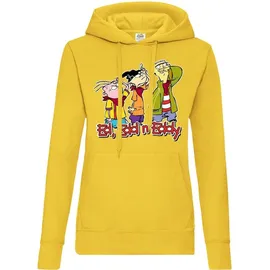 Cartoon Network Ed, Edd n Eddy Hoodie Gelb S