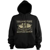 Yellowstone Hoodie Schwarz M