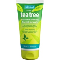 Beauty Formulas Beauty Formulas, Gesichtsreinigung, Tea Treeackhead Peeling Facial Scrub Cleansing Face Scrub 150Ml