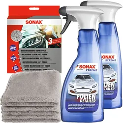 Sonax Pflegeset Paket Foliendetailer+micofasertuch Reinigung Pflege Mattlacke: