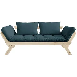 Karup Design - Bebop Sofa, Kiefer natur / petrolblau