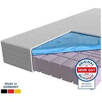 AM Qualitätsmatratzen Premium 7-Zonen Gelschaum-Matratze 120 x 200 cm H2