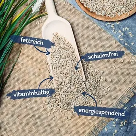 Lyra Pet Sonnenblumenkerne geschält 10 kg in 30 L Tonne