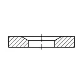 F. REYHER Nchfg. GmbH & Co. KG Kegelpfanne DIN 6319 FormG G 12 x 30 x 5 cm 50 Stück