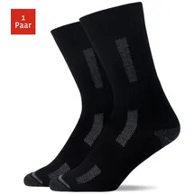 SNOCKS Wandersocken schwarz 47