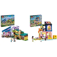 LEGO Friends Ollys und Paisleys Familien Haus & Friends Vintage-Modegeschäft, Bausatz für Kinder mit Spielzeug-Laden