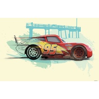 KOMAR Wandbild Cars Lightning McQueen 70 x 50 cm