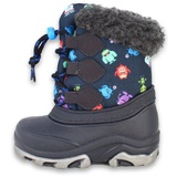 Beck Kleinkinder Winterstiefel Wintermoster Gummistiefel blau 22/23