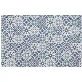 Friedola Küchenläufer Vintage | Blau, 65x180 cm,