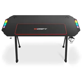 DRIFT GAMING DRDZ175RGB Gaming-Tisch Schwarz