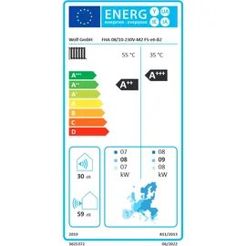 WOLF-Garten Wolf Wärmepumpencenter, FHA-Monoblock 06/07 200 Warmwasserspeicher 180 L Speicher