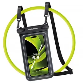 mobile origin Waterproof Floating Case with Small Pouch 6.8" black/white