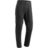 Maier Sports Herren Tajo Zip Loop Zip Off Hose (Größe 3XL, schwarz)