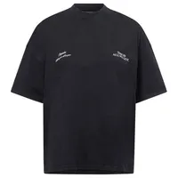 Pegador T-Shirt mit Label-Print Modell 'AMBER', Black, XS