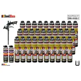 Brandschutzschaum B1 Bauschaum 30x750ml 2x Reiniger Montageschaum Schaum Pistole