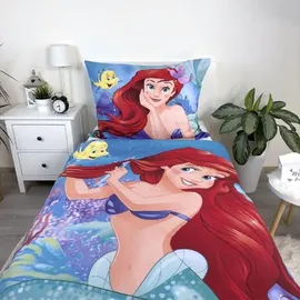 Disney Princess Arielle Mehrfarbig 140 x 200 cm + 70 x 90 cm