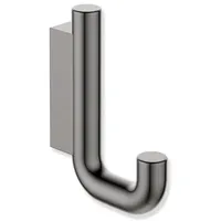 Hewi Serie 480 Einzelhaken 480.90.00070EC PVD beschichtet, schwarzchrom glänzend