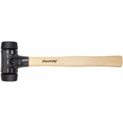 Wiha Schonhammer Safety mittelweich/mittelweich mit Hickory-Holzstiel, Rund-Schlagkopf 80 mm