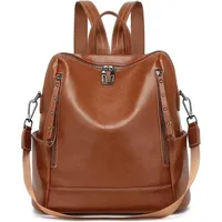 Luxuskollektion Damen Rucksack Klein Anti diebstahl Schulrucksack 2 in