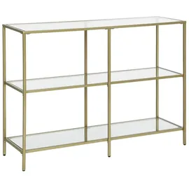 VASAGLE LGT27G Konsolentisch 100x30x75 gold