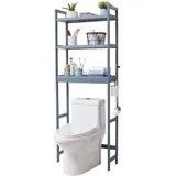 Vevor Aufbewahrung über der Toilette 3-tlg. grau