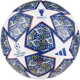 adidas UCL Pro Istanbul Ball White / Royal Blue / Solar Orange / Silver Metallic 5