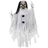 Europalms Halloween Figur Clown Gildo, animiert, 120x16x80cm