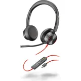HP Blackwire 8225 Stereo USB-C, Zoom), Office Headset, Schwarz