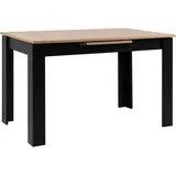 Finori Esstisch L125-165 cm - Birmingham - Artisan Eiche Schwarz