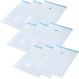 ideoon home Ideoon, Kleidersack + Hängeaufbewahrung, 9er-Set platzsparende Vakuumbeutel XL, 80 x 120 cm, Kompression mit dem Staubsauger,