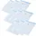 ideoon home Ideoon, Kleidersack + Hängeaufbewahrung, 9er-Set platzsparende Vakuumbeutel XL, 80 x 120 cm, Kompression mit dem Staubsauger,
