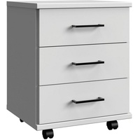 WIMEX Rollcontainer »Home Desk«, mit 3 Schubladen, 46cm breit, 58cm hoch weiß