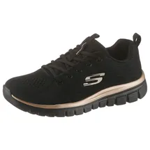 SKECHERS Graceful - Get Connected Black / Rose Gold 35