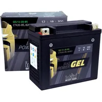 Intact Bike-Power GEL12-20-BS Ersetzt YTX20-BS,