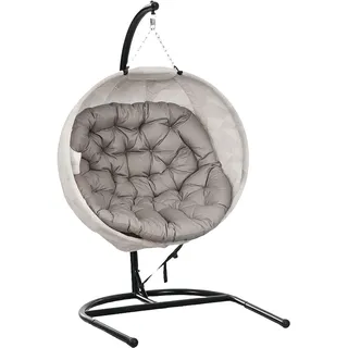 oval Sand 1-Sitzer mit Gestell