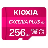 KIOXIA Exceria Plus G2 MicroSD/SD - 100MB/s / 256gb