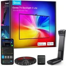 Govee TV Backlight 3 Lite 40-50" SMART LED Streifen, RGBIC 240 cm, Indoor)