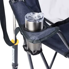 GCI Campingstuhl Comfort Pro Rocker XL Heathered Charcoal