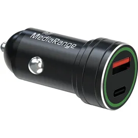 MediaRange MRMA120 KFZ-Ladegerät USB-A/USB-C Schwarz