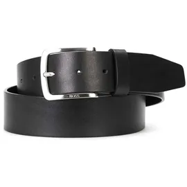 Boss Herrengürtel Leder schwarz 110